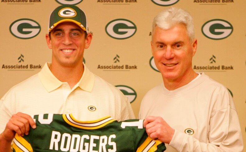Ted Thompson - Aaron Rodgers - Green Bay Packers